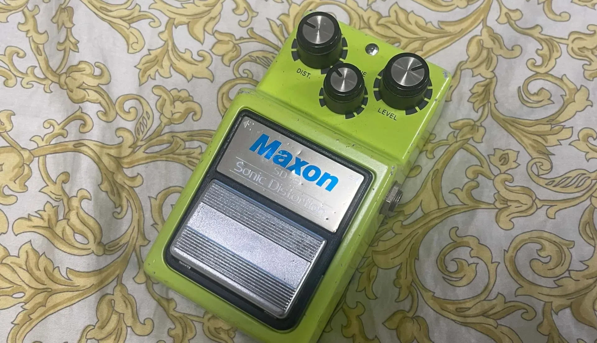 MAXON SD-9 1981年製 黒ラベルヴィンテージ｜実は最高の歪みエフェクターでした。 | 2n3565.tokyo