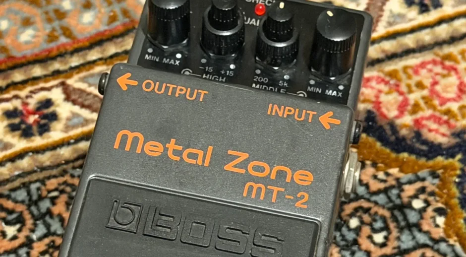 BOSS MT-2 Metal Zone改造記事のアイキャッチ