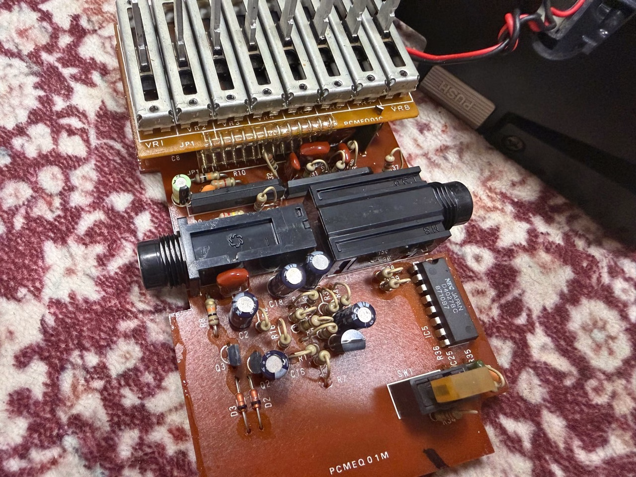 日本製ARION MEQ-1 Equalizer所有個体の内部基板