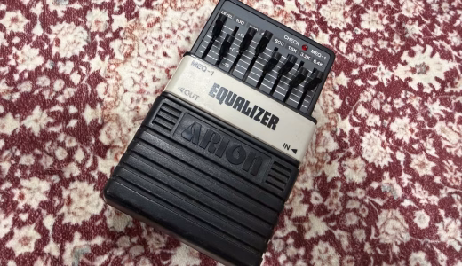 日本製ARION MEQ-1 Equalizer所有個体の外観