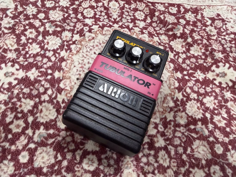 ARION MTE-1 TUBULATORレビュー｜SD-1とTS9の中間のような音
