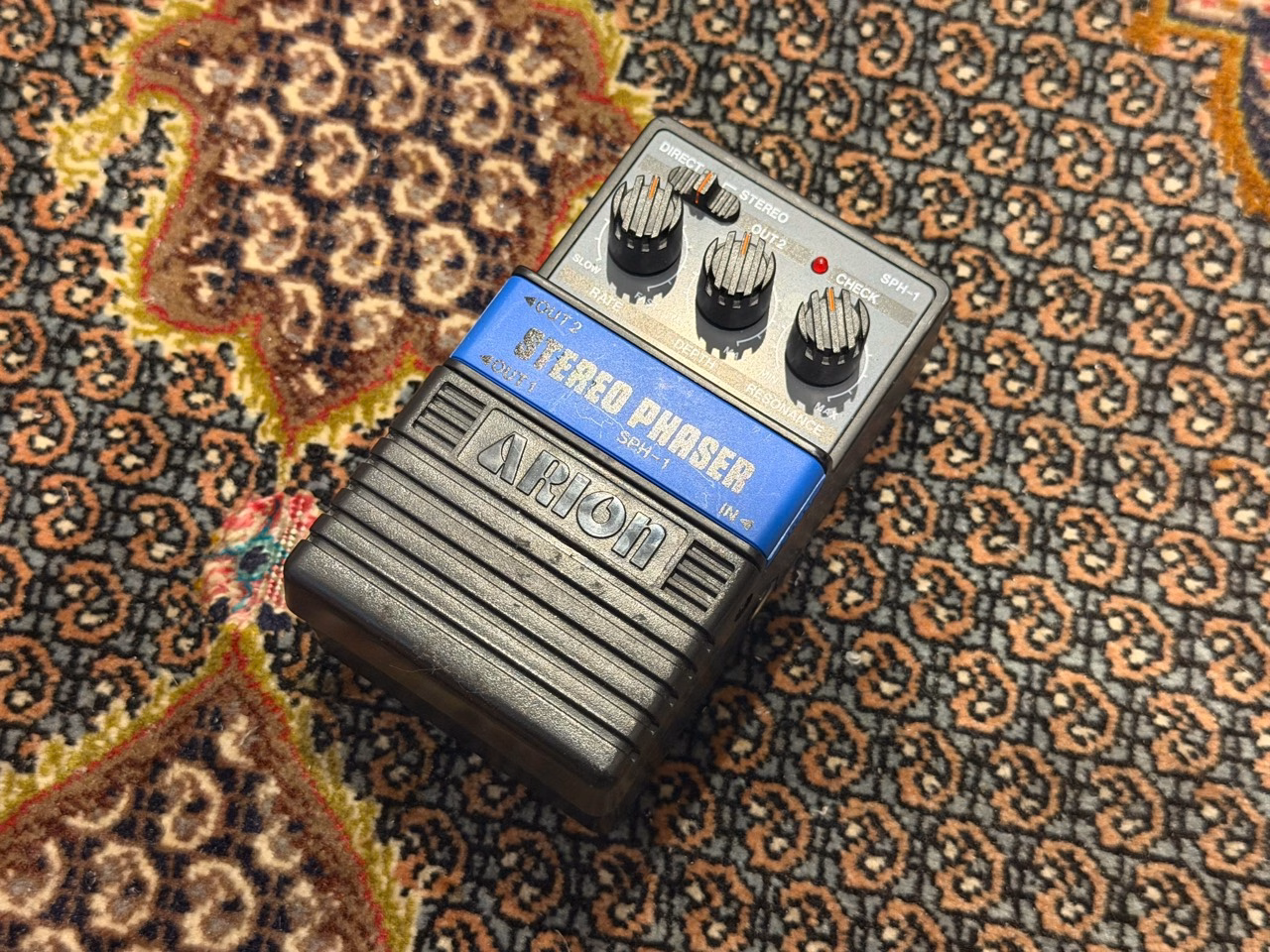 スリランカ製ARION SPH-1 Stereo Phaser所有個体の外観