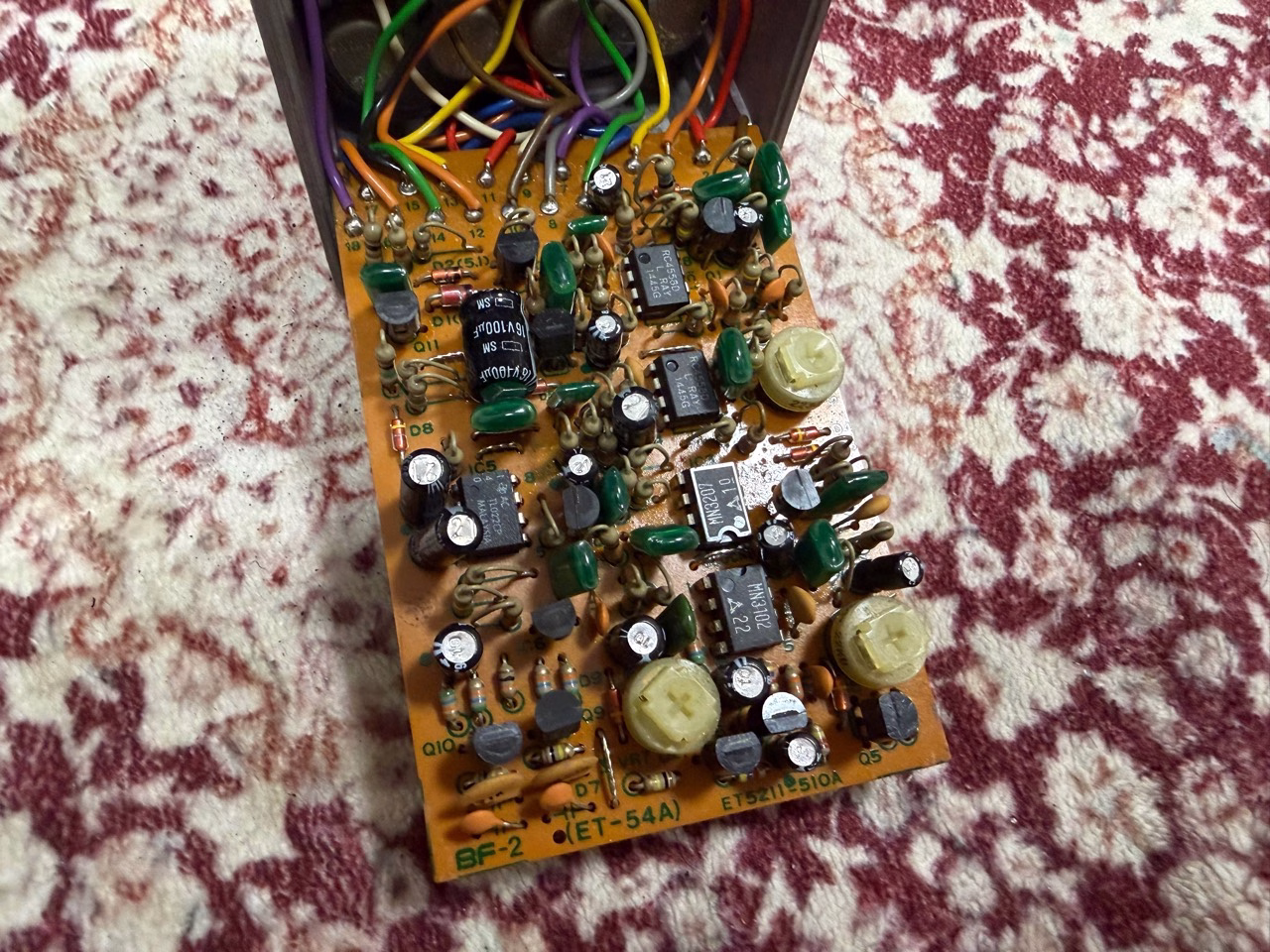 BOSS BF-2の内部基板