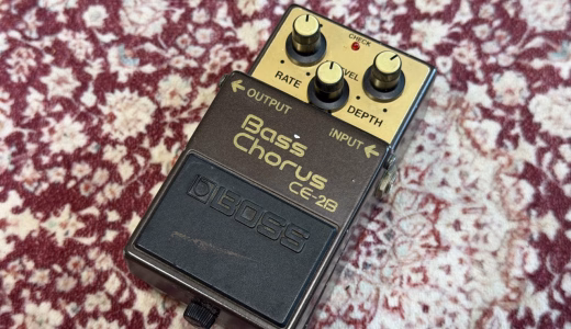 所有する日本製BOSS CE-2B Bass Chorusの外観