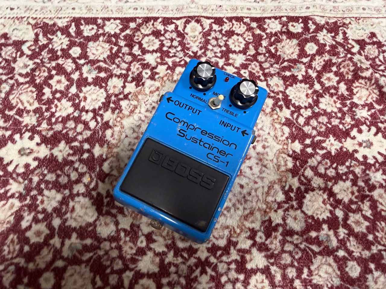BOSS CS-1 Compression Sustainerの日本製実機