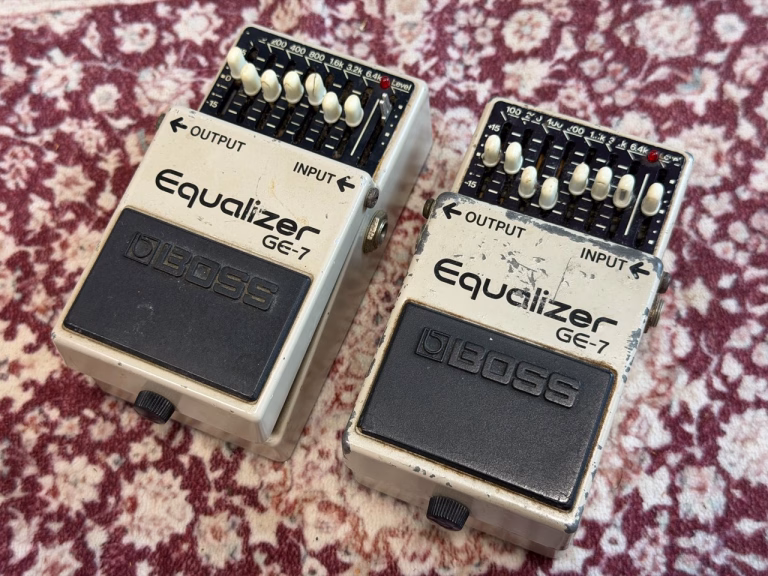 BOSS GE-7日本製レビュー｜ブースターとしても好きな7バンドEQ