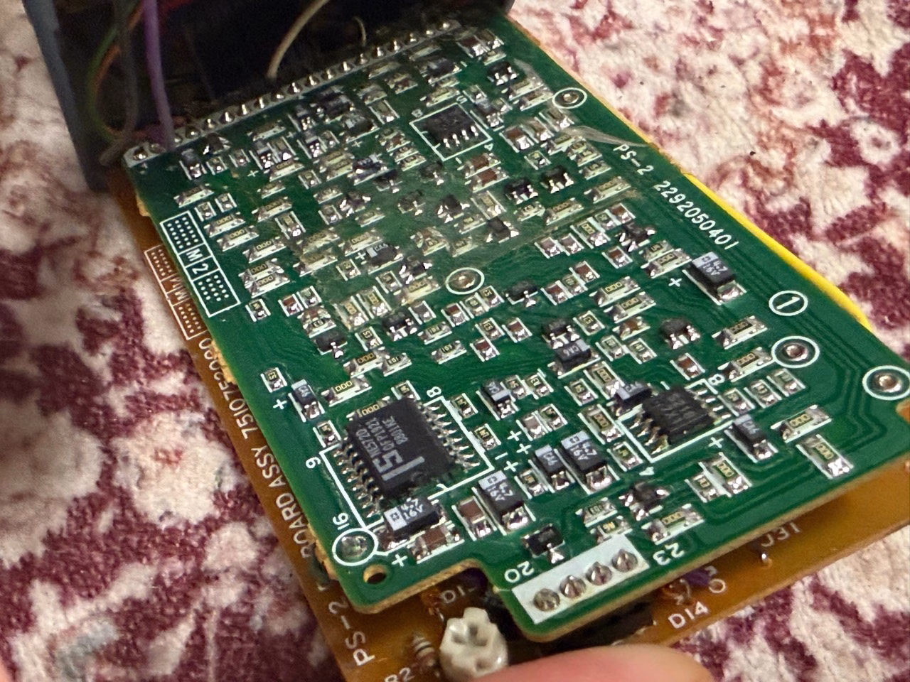 BOSS PS-2の表面実装デジタル基板