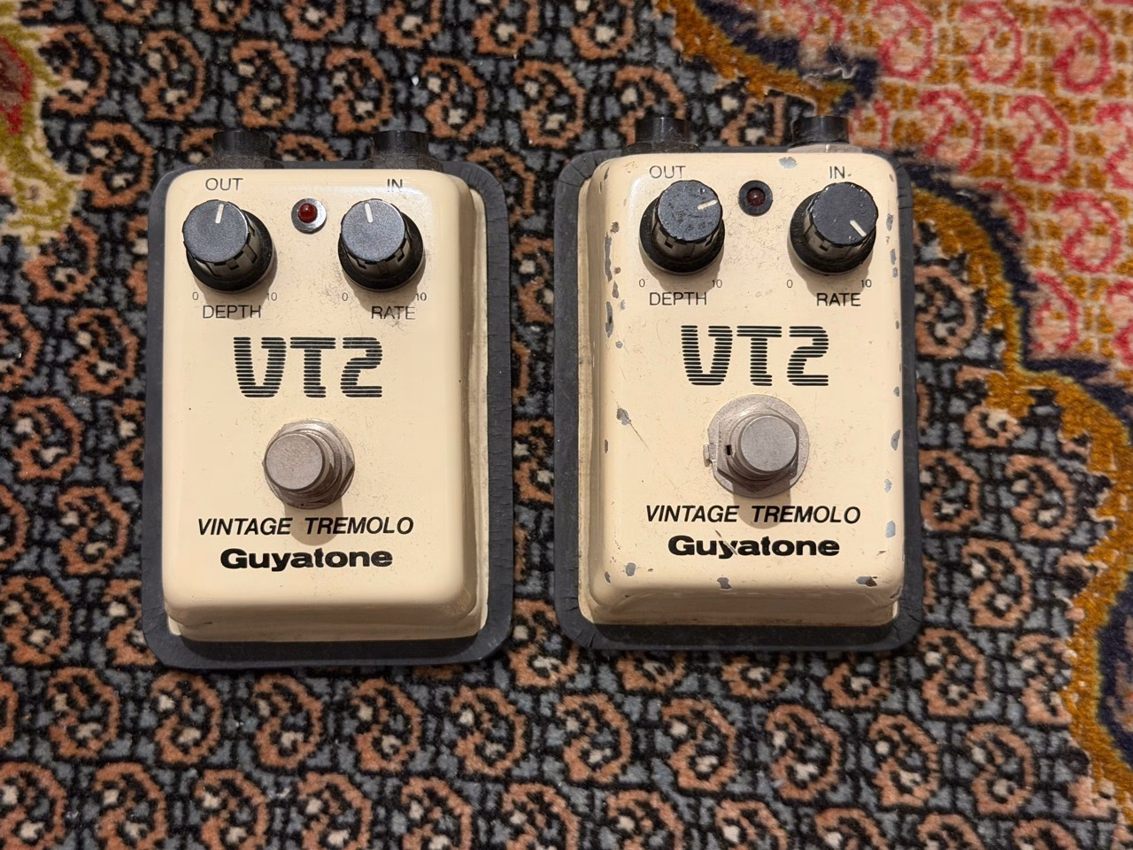 2台所有するGuyatone VT2 Vintage Tremolo
