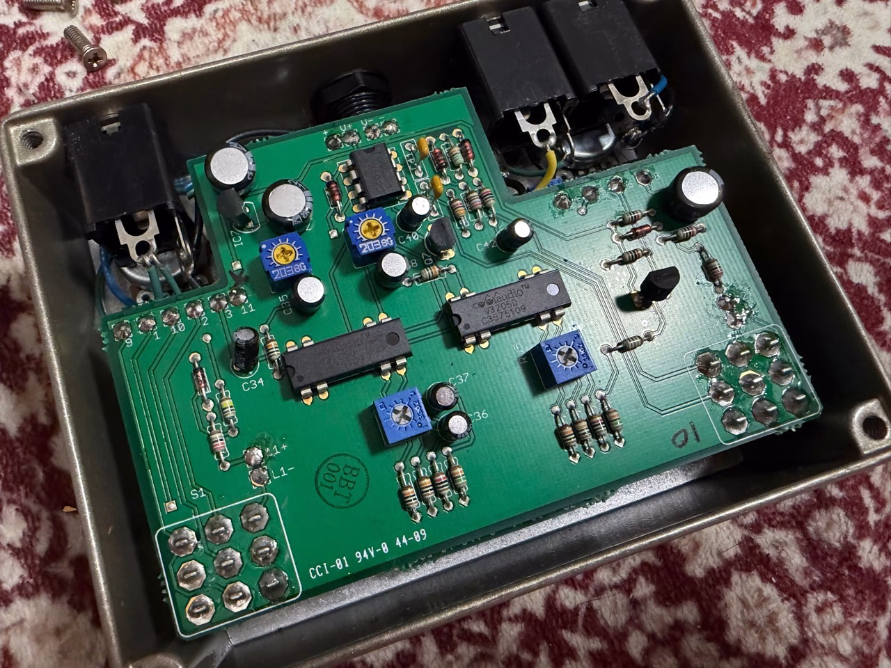 Retro-Sonic Analog Delayの内部基板