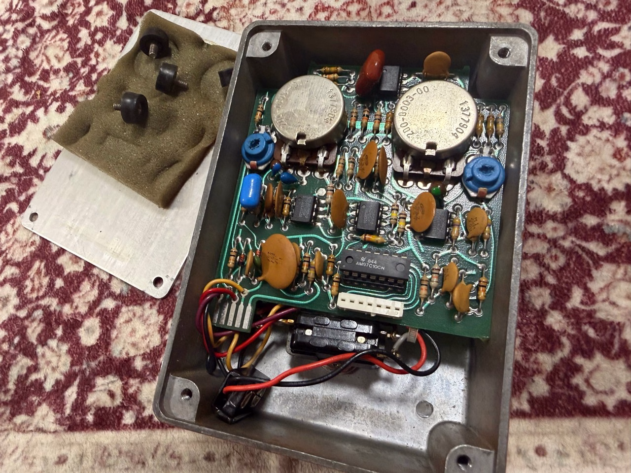 1979年製と思われるROSS Phaser所有個体の内部基板