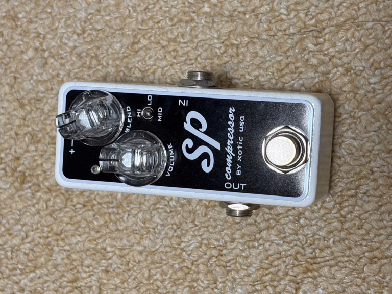 Xotic SP Compressorレビュー｜ブースターとしても使える小型コンプ